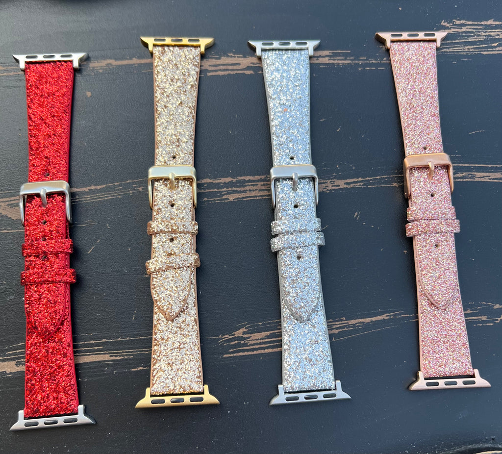 Glitter Strap Smart Watch Band - Multiple Colors Available  display picture 1